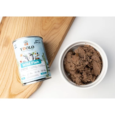 YDOLO  Healthy&Pure Wild Fish - wysokomięsna, mokra karma dla psa z dziko poławianych ryb 400g - 3