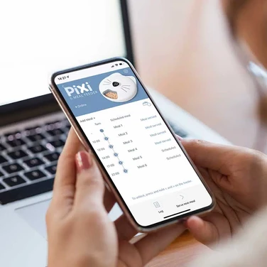 CATIT Pixi Smart - automatyczna miska dla kota na 6 porcji karmy, z wkładami chłodzącymi i opcją sterowania z aplikacji - 5